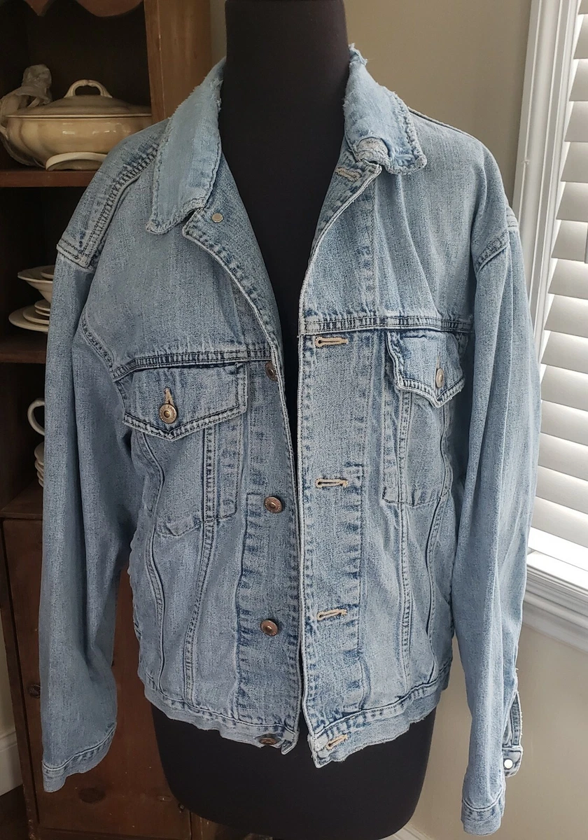 Banana republic jean jacket mens sale