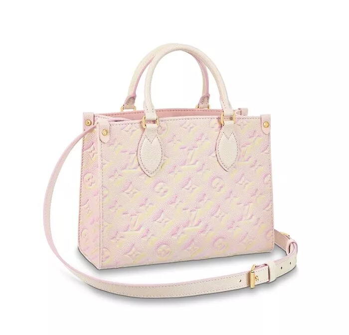 light pink louis vuitton pink bag