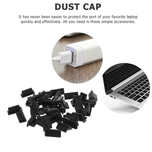 32 Pcs Couverture De Poussière USB Prise Pour Ordinateur Portable - Photo 9/12