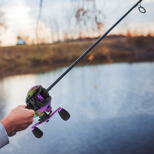 8.1:1 Gear Ratio Fishing Reels Stainless Steel Ball Bearings Baitcasting Reel - Picture 12 of 12