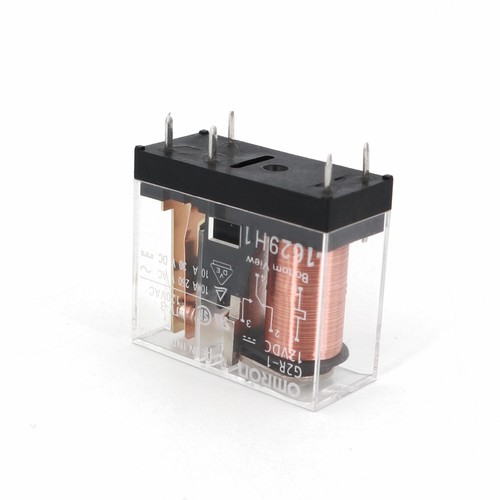 10Pcs Omron G2R-1 DC12V 5Pin PCB Mount DIP Single pole Power Relay 10A/250VAC - Picture 4 of 4