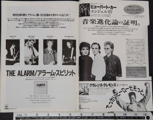 JEFF BECK BOWIE PETE BURNS ALARM JOHN TAYLOR STING Japanese Magazine - Picture 2 of 12