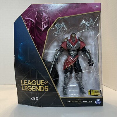 League of Legends The Champion Collection Zed 6'' Action Figure 1st Edition New