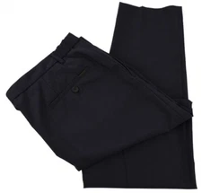 HUGO BOSS Navy Blue P-GENIUS Tech Wool Stretch Slim Fit Flat Front Pant 38 NWT