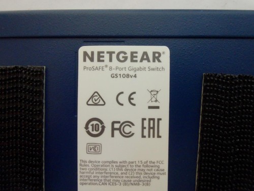 NETGEAR GS108v4 ProSafe Gigabit Switch (7 Port Standalone (J0183) - Picture 7 of 8