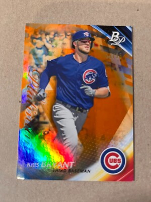 2017 Topps Platinum Batting Moment Kris Bryant RC #1 15/25 VERY RARE NM |  eBay