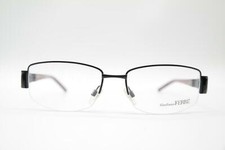 Gianfranco Ferre GF401-04 Black Red Semi-Rimless Glasses Eyeglass Frame New