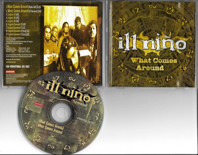 Ill NINO What Come Around  EDIT Station ID PROMO DJ CD Single 2001 USA