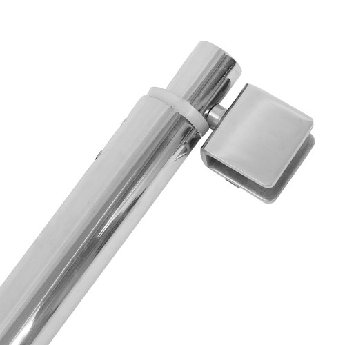 Shower Glass Panel Mounting Bracket Support Bar Frameless Glass Support UK - Picture 6 of 12