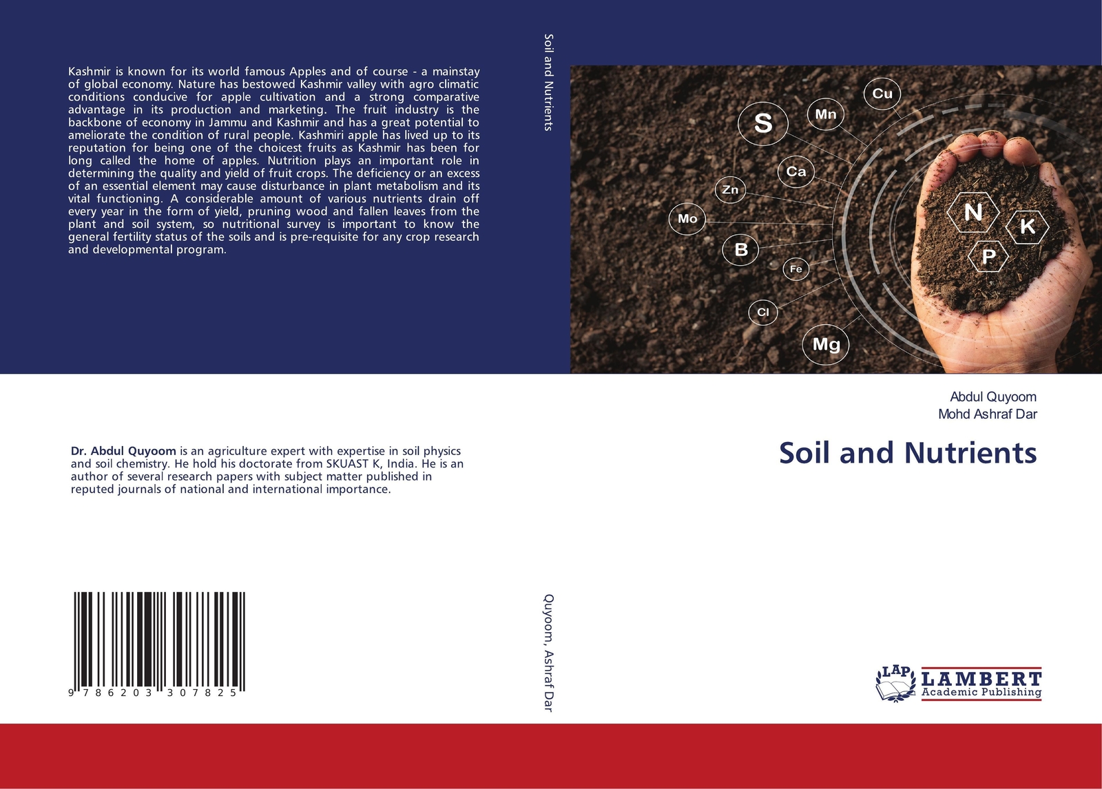 Thumbnail - Abdul Quyoom (u. A.) | Soil And Nutrients | Taschenbuch | Englisch