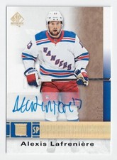 2020-21 SP Authentic Top Performers Autograph #TP-AL Alexis Lafreniere 3/10 !!