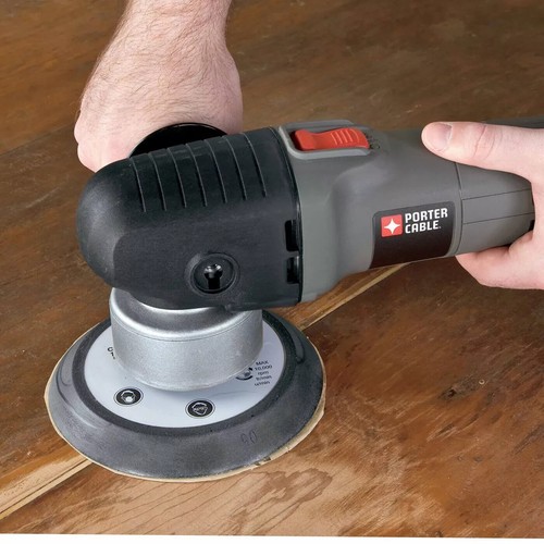 Porter Cable 7346SP 6" Variable Speed Random Orbit Sander PSA Pad + Polish Pad - Picture 2 of 7