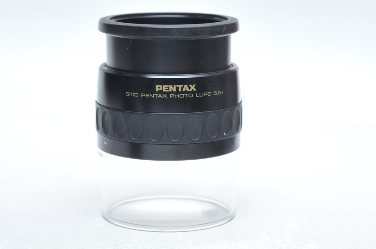 SMC PENTAX PHOTO LUPE 5.5× Pentax SMC 5.5x Photo Lupe Magnifier Loupe Large Transparent