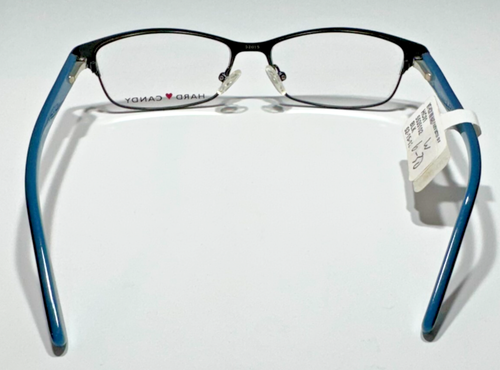 Hard Candy Schwarz-Teal-Blau Brille Damen Brillengestell 52-15-135, HC01 BLK - Bild 3 von 9