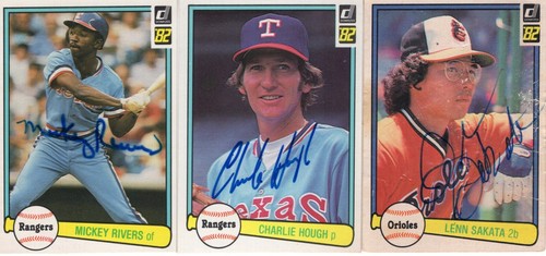 1982 Donruss Lot Of 21 Autographed Baseball Cards - Picture 4 of 4