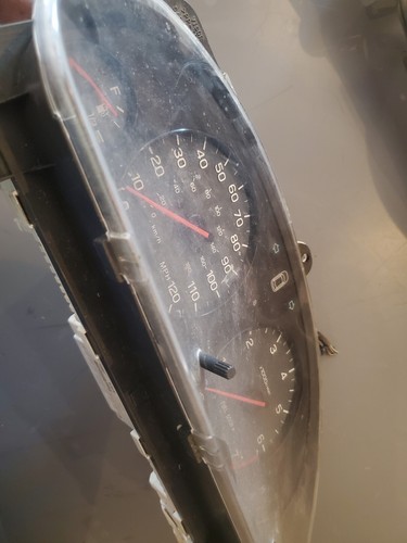 Speedometer Gauge 2000 Subaru Legacy cluster US market MT Manual w/tachometer - Picture 4 of 10