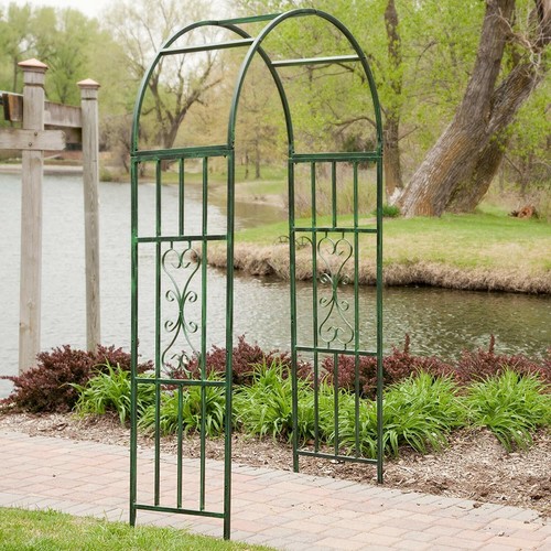 Gardman S In Usa At Best Gardman S In Usa At, Gardman Savannah Steel Garden Arbor With Gate Black