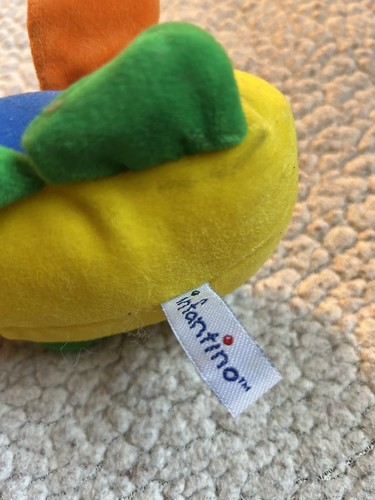 Peluche Infantino Rattler per neonati carino e colorato! - Foto 2 di 3