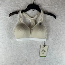 Alpine Design Sports Bra Women's Sand Polyester High Support Racerback XS 7119