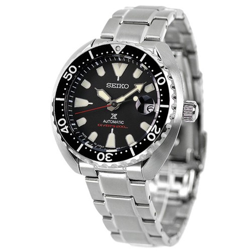 Seiko Prospex SBDY085 Mini Turtle Diver Mechanical Stainless Steel Men`s Watch - Picture 2 of 6