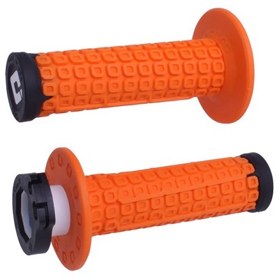 Odi Nomad V2 Lock-On Grips Orange/Black H70SCN, H36NDOB
