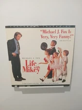 Life With Mickey - Laserdisc Movie LD Rare NTSC 1993 Michael J Fox Comedy