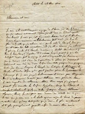 GUYOT de FERE (François Fortuné) 1791-1866, Maler Zeichner, Reise nach Griechenland