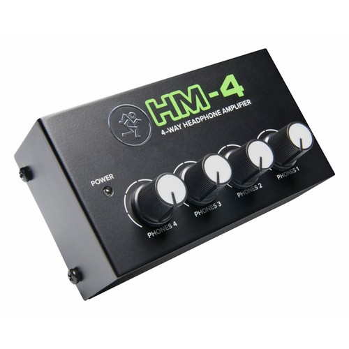 Mackie HM-4 Amplificador de Auriculares Compacto 4 Canales con Keepdrum Auriculares - Imagen 5 de 6