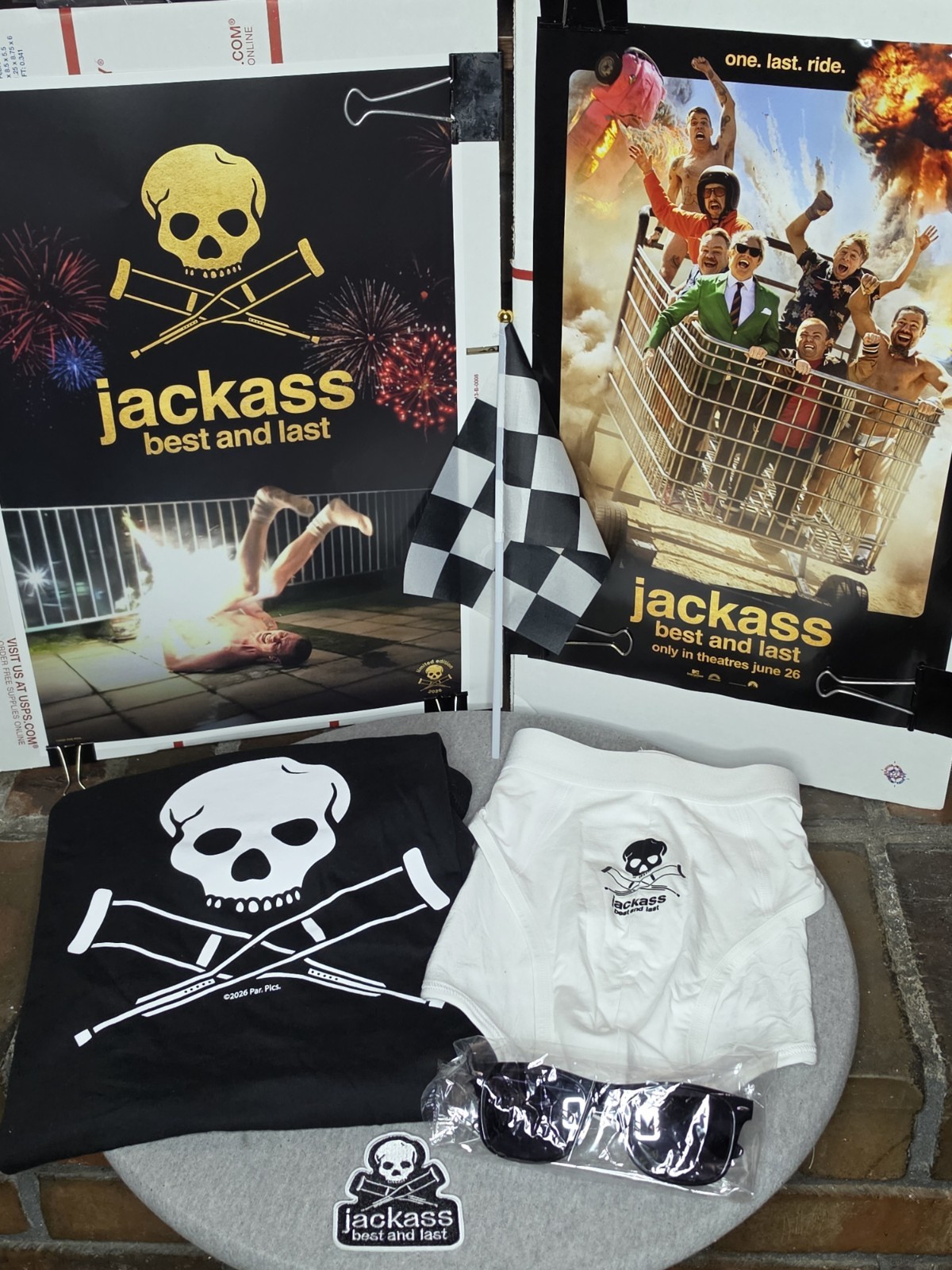 Jackass best and last movie (2026) promo merchandise bundle *ships same day*