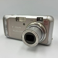 Canon PowerShot A460 fotocamera digitale argento usata testata