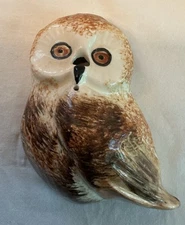Vintage Toni Raymond Owl String Holder Ceramic  Babbacombe Pottery Wall-Mounted
