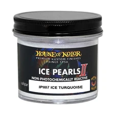 House of Kolor IPII07-C01 Ice Pearls Turquoise II Custom Sparkle Effect 2 oz.