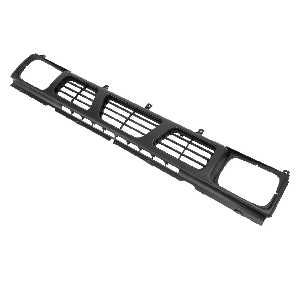 Fits 1993-1997 Nissan D21/Pickup Hardbody Painted Dark Grilles Replacement - Image 3 of 4
