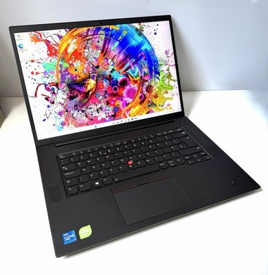 Lenovo P1 Gen4 i7 11850H 64GB RAM 1TB SSD NVIDIA RTX A3000 16''QHD+ Workstation