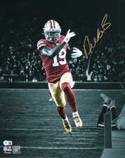 49ers Deebo Samuel Authentic Signed 16x20 Vertical Spotlight Photo BAS