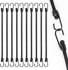 Spanngummi mit Haken, Strapazierfähige Expander mit Haken 10 Stück, Robuster Gum