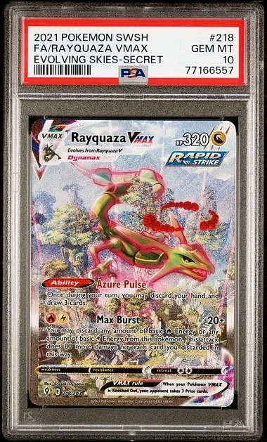 Rayquaza VMAX Pokémon TCG Cards for sale | eBay