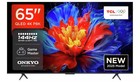TCL 65 Inch TV Smart 4K Ultra HD QLED TV HDR Google TV Google Assistant 65P8K UK