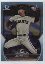 2023 Bowman Draft Chrome Sky Blue Refractor Joe Whitman #BDC-98 03ox