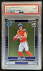 2024 Panini Donruss Optic Bo Nix 2014 Retro Series Rated Rookie #6 Broncos PSA 9