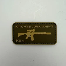 Knights Armament KS-1 PVC Morale Patch New