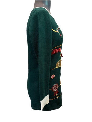 USA Pullover Tunika Pulli M Holiday Ugly Christmas Gingerbread Man - Bild 9 von 9
