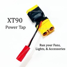 RCP-JRJST XT90 Power Tap Connector to JST Female XT90 male to XT90 female