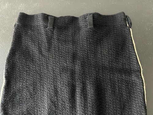 Antique Vintage - JANTZEN - SIZE 36 - Black & White Wool Swimming Suit Shorts - Picture 6 of 19