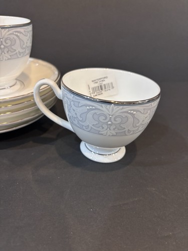 Waterford Fine China Alana Cup & Saucer Set of 5 – Discontinued – Made in Japan - Picture 11 of 11