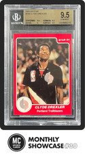 CLYDE DREXLER BGS 9.5 1983-84 STAR #100 ROOKIE RC TRAIL BLAZERS GEM MINT RARE