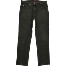 Joker Double Saddle Stitched  Herren Holzkohle Straight Jeans W36 L34 (69132)
