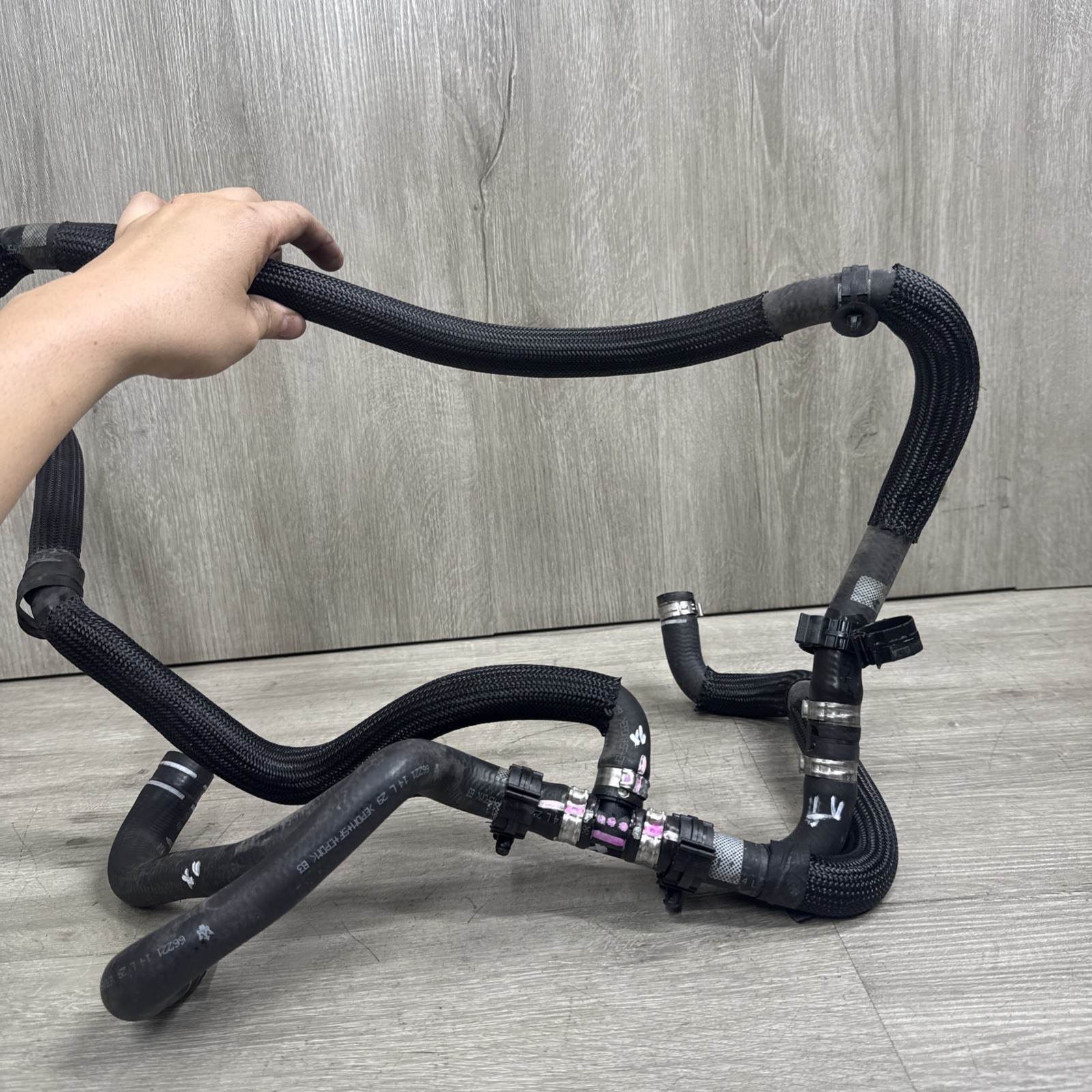 ✅ 13-19 MASERATI QUATTROPORTE S Q4 GHIBLI ENGINE RADIATOR COOLING HOSE PIPE OEM
