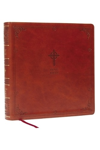 NABRE XL, Catholic Edition, Leathersoft, Brown, Comfort Print... - 9780785290919