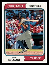 2023 Topps Heritage #306 Ben DeLuzio RC Mint